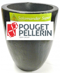 Creuset salamander super plombagine A1/0